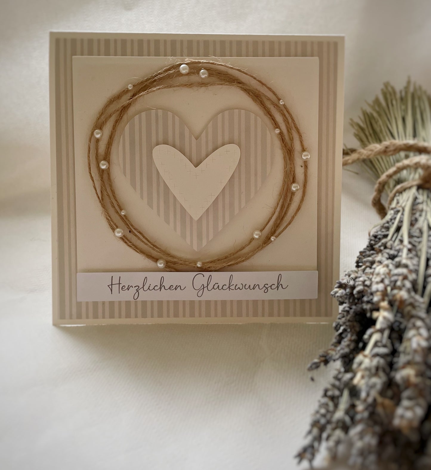 Glückwunschkarte zur Hochzeit